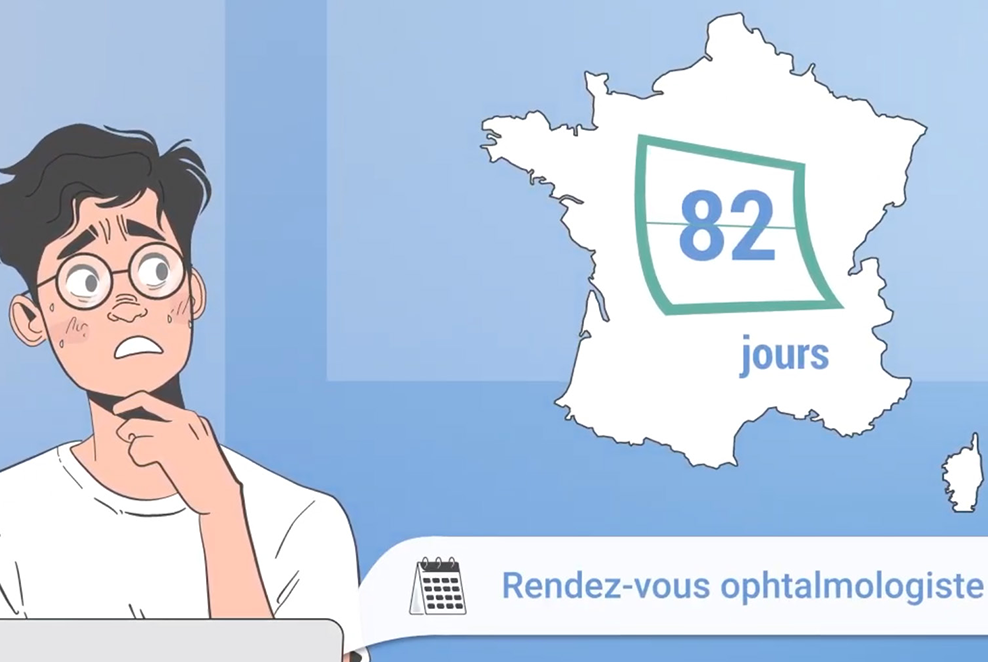 Ordoptic I Extrait vidéo Ordoptic délais d&rsquo;attente RDV